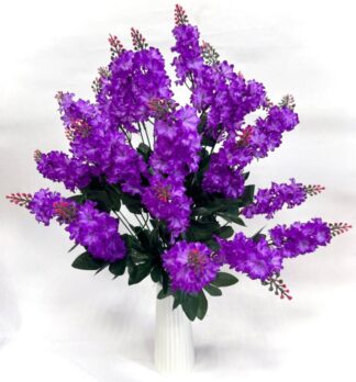 Ветка сирени для венка МИКС (1010237) 24 ветки,59 см (уп./10шт)