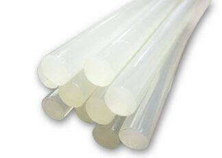 Клей “Glumex” термоплавкий в стержнях d=11 мм. (1 уп./ 1 кг./ 36 шт.)